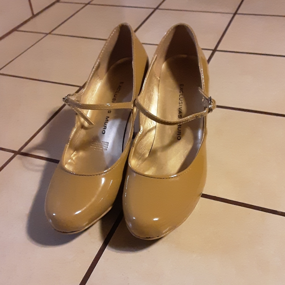 EXCLUSIVAS MURO Brown  heels Leather